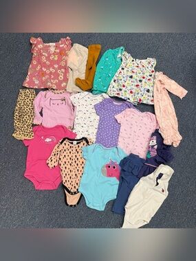 Baby girls bundle lot of clothes size 6-9m